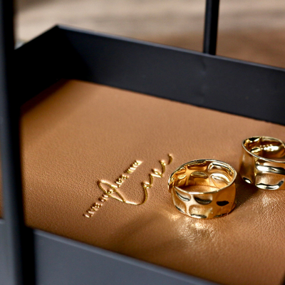 Présentoir à Bijoux - NordicJewelryStand™ - Carré Marron