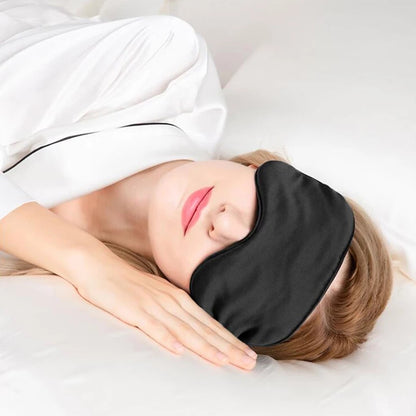 Masque de Sommeil - SilkDreamer™ - Noir