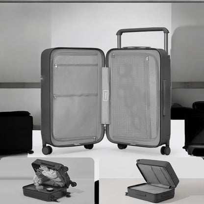 Valise de Voyage - WideRollTravelCase™ - Gris