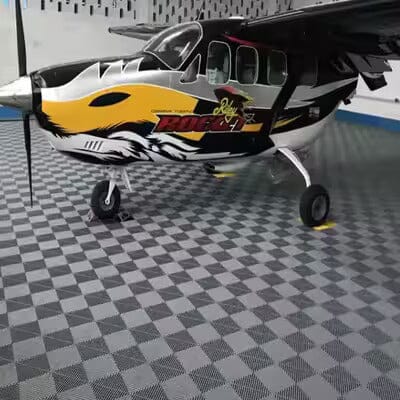 Dalle de Sol Garage - GarageFloorMat™ - Gris