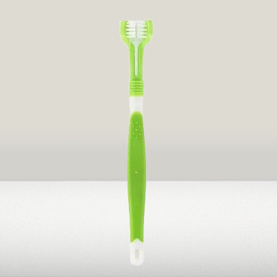 Brosse A Dent Chien - ThreeSidedPetToothbrush™