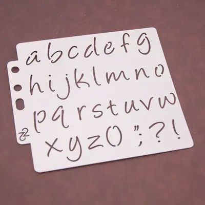 Pochoir - DIYStencils™ - Alphabet Minuscule