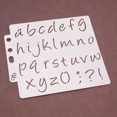 Pochoir - DIYStencils™ - Alphabet Minuscule