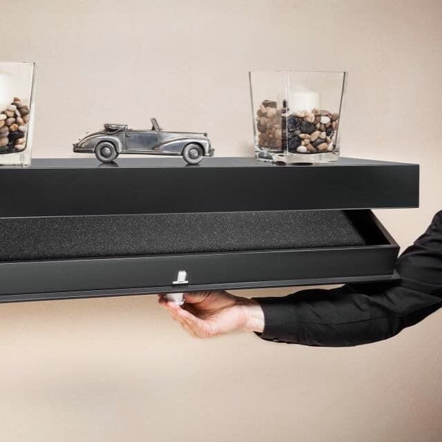 Étagère Murale - MagicShelf™ - Noir Mat