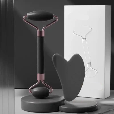 Rouleau Massage Visage - ZenRoller™ - Noir
