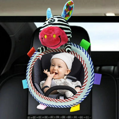 Miroir Voiture Bébé - SweetMirror™ - Zèbre
