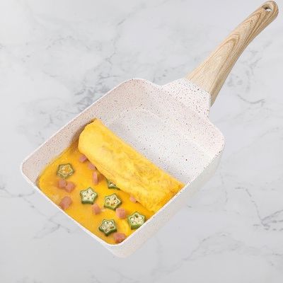 Poêle à granulés - AntiScaldingPan - Blanc