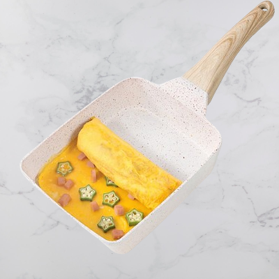 Poêle à granulés - AntiScaldingPan - Blanc