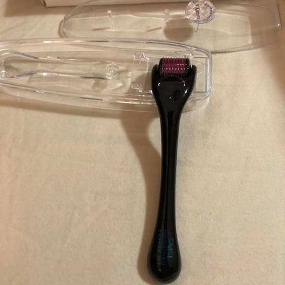 Dermaroller Barbe - BarbeRoll™ - Noir & Rose