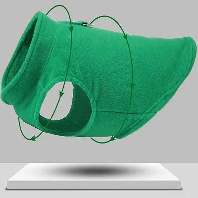 pull pour chien - DogWinterPullover™ - Vert