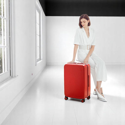 Valise de Voyage - WideRollTravelCase™ - Rouge