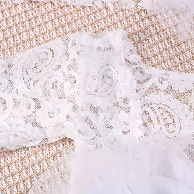 Robe Bébé Fille - BabyGirlPhotoDress™ - Blanc