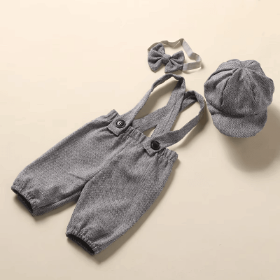 Vêtements bébé garçon - OutfitsBabyBoy™ - Gris
