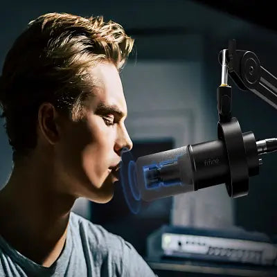 Microphone usb - DynamicMicrophone™ - Noir