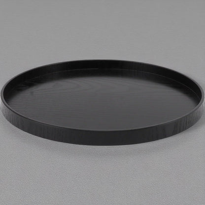 Plateau de Service - WoodCircleTray™ - Noir