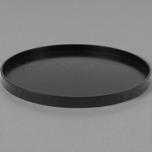 Plateau de Service - WoodCircleTray™ - Noir