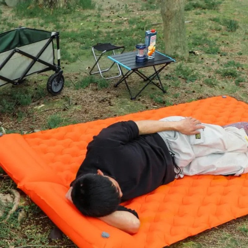 Matelas Gonflable - LiteDoubleMattress™ - Orange