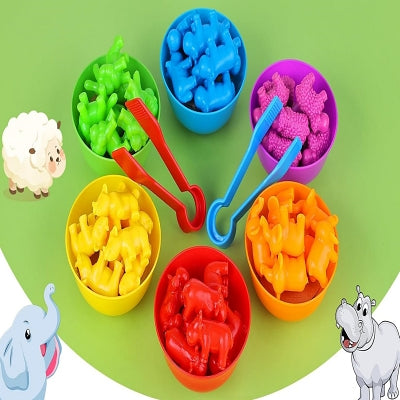 Jouet Montessori - MontessoriEducationalToys™ - Animaux sauvages