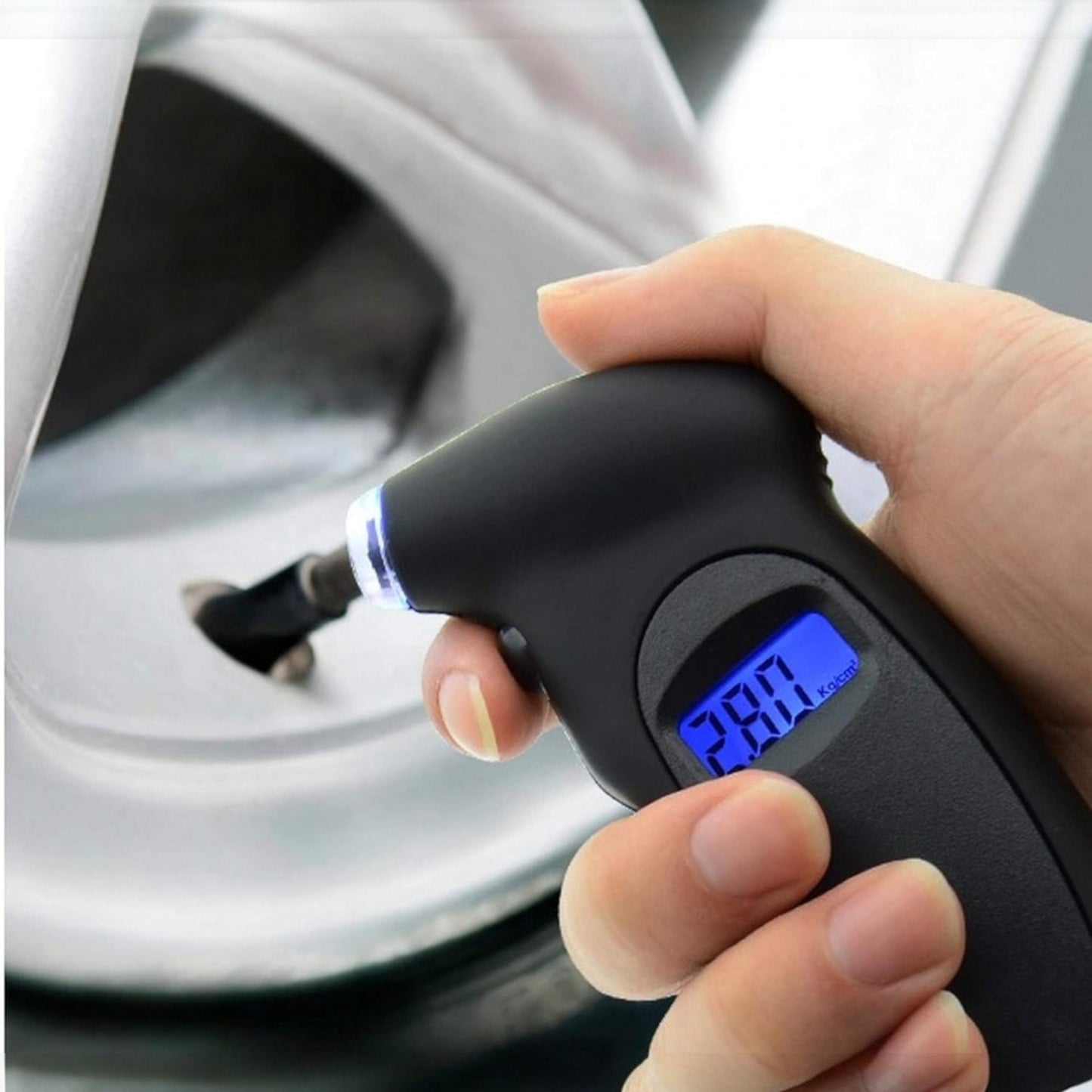 Manomètre Pression Pneu - AutoTireCheck™ - TG205 Noir