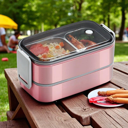 Lunch Box - InoxLunchMate™ - Rose