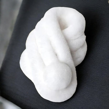 Écharpe Femme Hiver - CozyFurWrap™ - Blanc