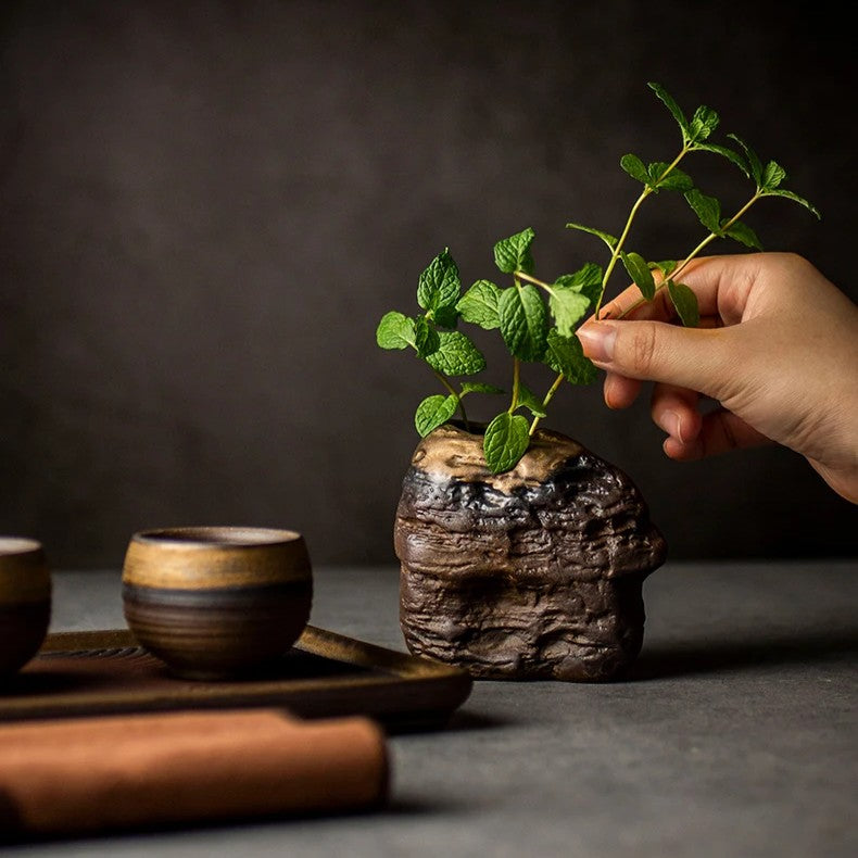 Vase en Céramique - NeoAntiqueVase™ - Rocher