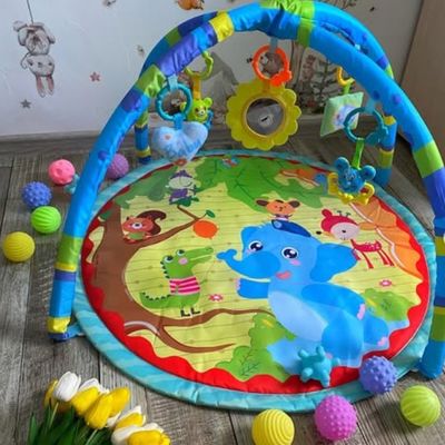 Tapis d'Éveil - BabyGymPlayMat™ - Éléphant