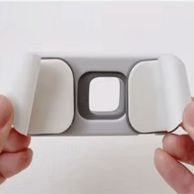 Bloque porte bebe - ChildSafetyLock™ - Gris