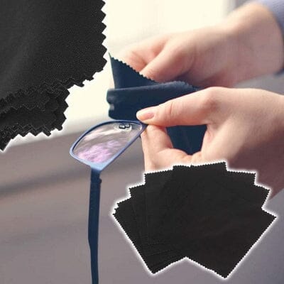 Chiffon microfibre - PolishingCloth™ - Noir