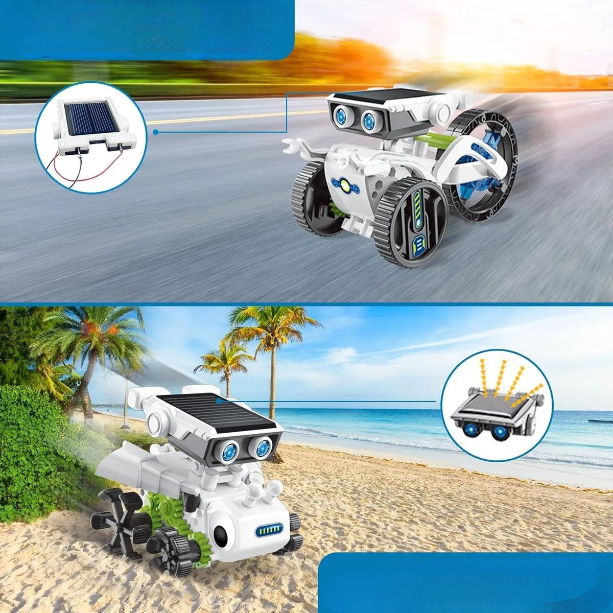 Jouet Robot - RoboLab™ - 12 en 1 Vert Pro