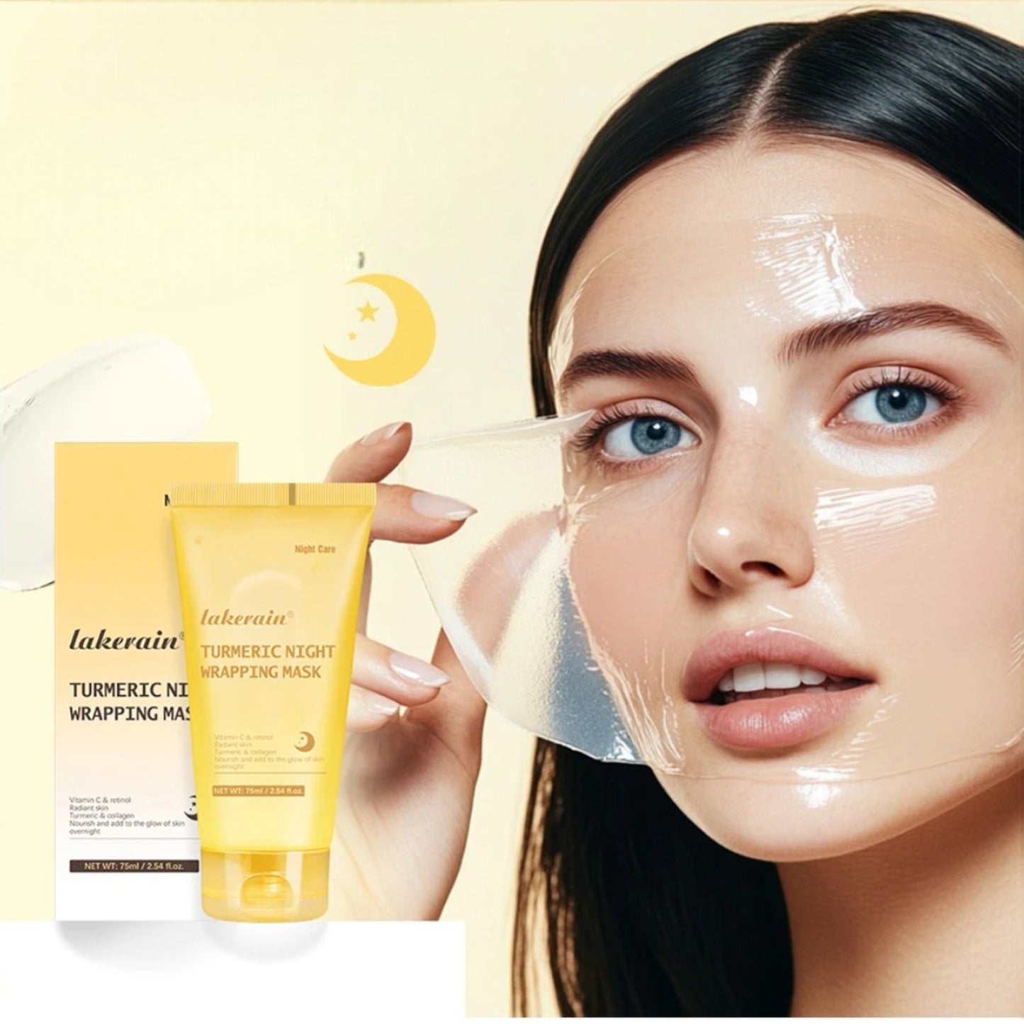 Masque Peel Off - SilkNightMask™ - Curcuma