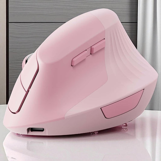 Souris Verticale - ErgoClickPro™ - Rose