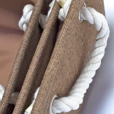 Panier de Rangement - LinenFoldBasket™ - Marron