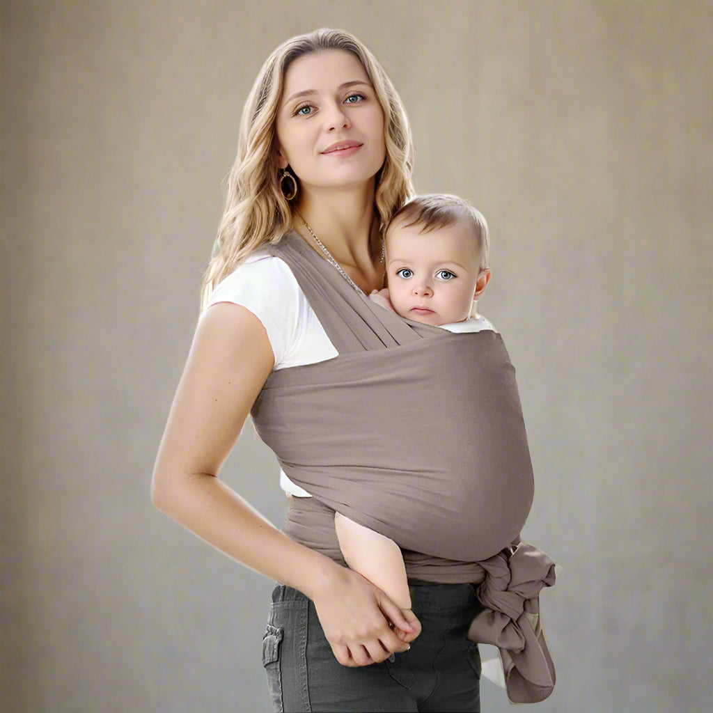 Écharpe De Portage - CuddleWrap™ - Marron