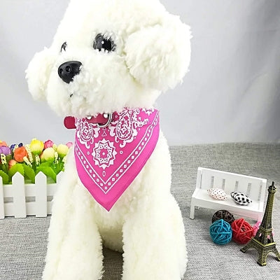 Collier Pour Chien - NewCatDogScarf™ - Rose