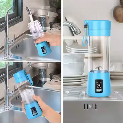 Blender Portable - MiniPortablePress™ - Bleu