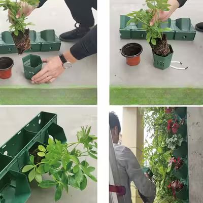 Pot de Fleurs Mural - VerticalWallPot™