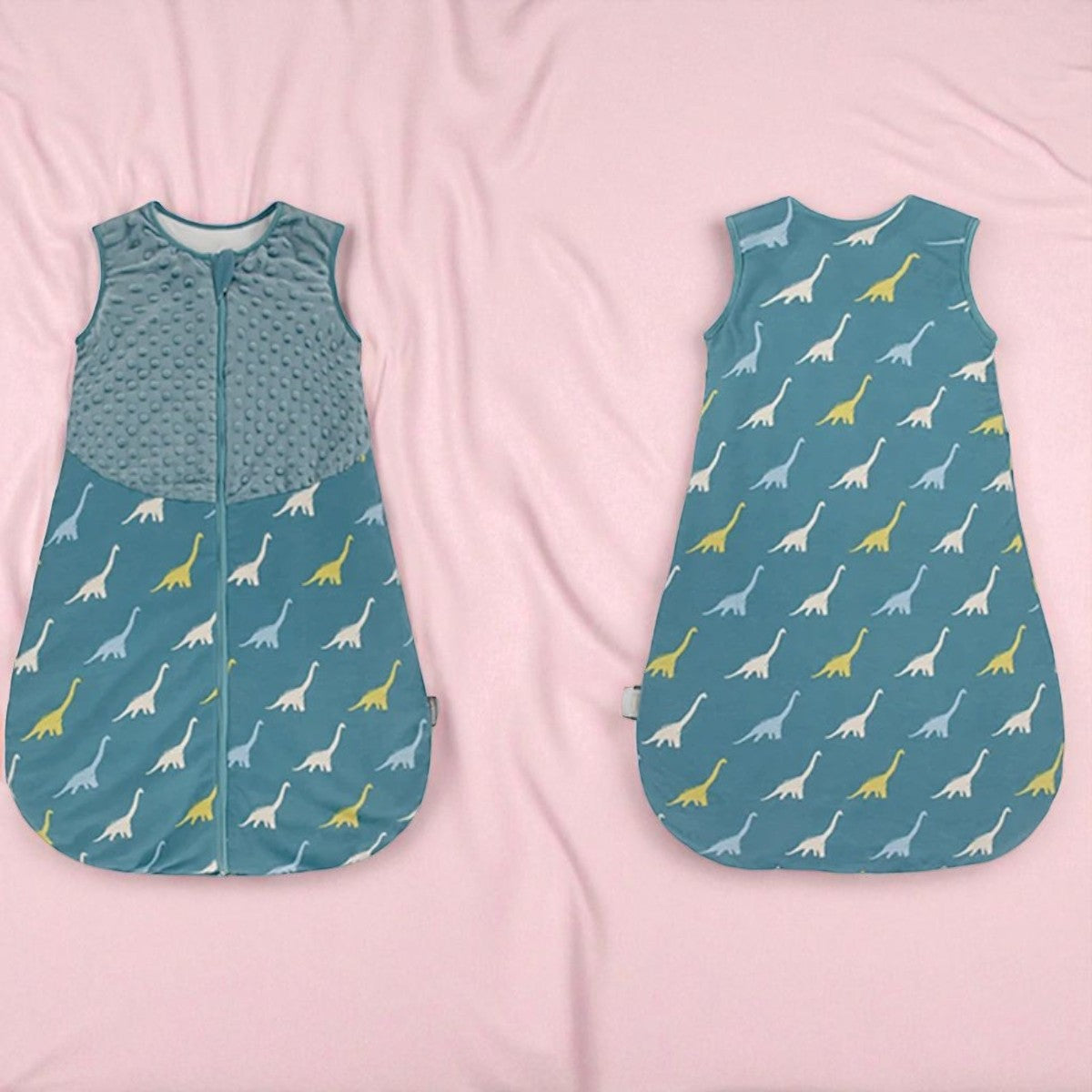 Sac de Couchage Bébé - SoftVestSleep™ - Dinosaure Vert