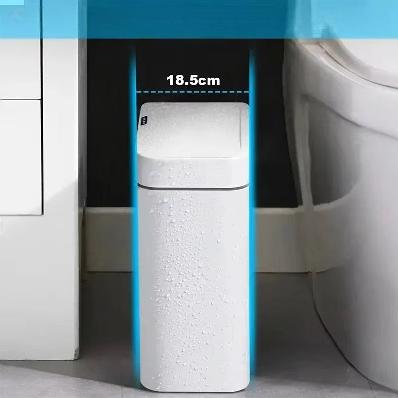 Poubelle Intelligente - TouchFreeBin™ - Blanc