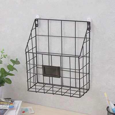 Porte Revue Mural - WallWireRack™ - Noir