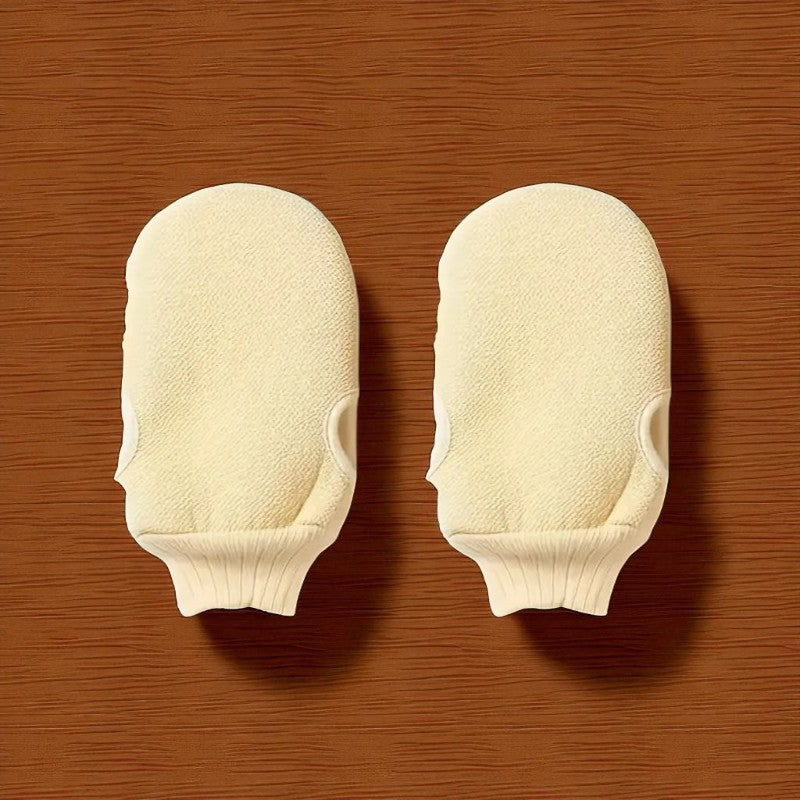 Gant Exfoliant - ExfoSpaGlove™ - Blanc