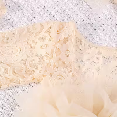 Robe Bébé Fille - BabyGirlPhotoDress™ - Beige