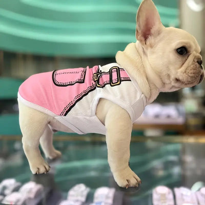 VETEMENT POUR CHIEN - ChicouPet™ - Salopette Rose