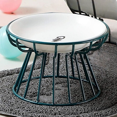 Gamelle Chat - CeramicRaisedCatBowl™ - Vert