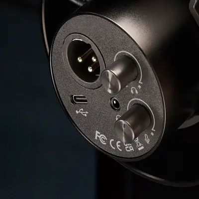 Microphone usb - DynamicMicrophone™ - Noir
