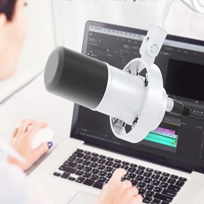 Microphone usb - DynamicMicrophone™ - Blanc