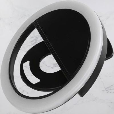Anneau selfie lumineux - SelfieRingLight™ - Noir