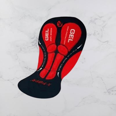 cuissard vélo homme - CyclingShorts™ - Rouge
