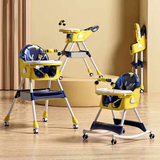 CHAISE POUR BEBE - GrowSeat™ - Jaune & Bleu