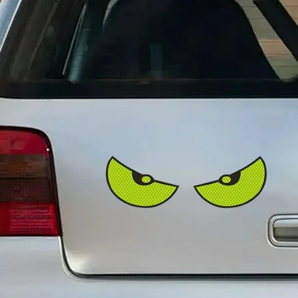 Sticker Voiture - EyeAlert™ - Vert